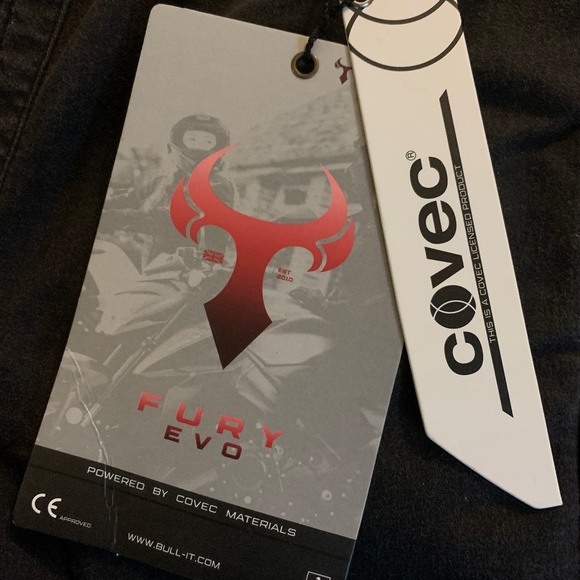 Bull-it fury EVO covec black jeggings size 4 - Picture 5 of 5